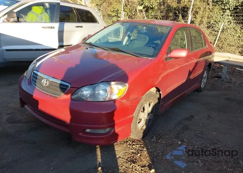 2005 Toyota Corolla S z USA, uszkodzony, nr VIN 1NXBR32E75Z402120